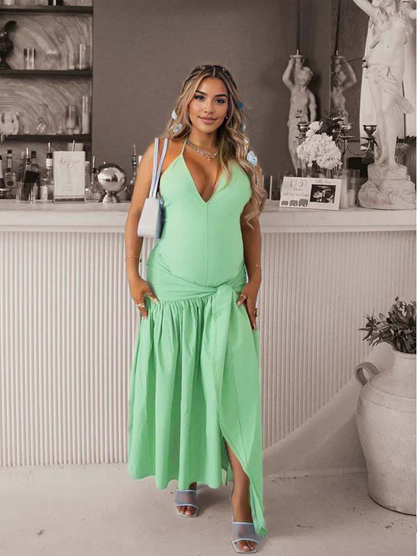 chinese dress ladies Nazara Embellished Corset Bodysuit Maxi Dress in Black
