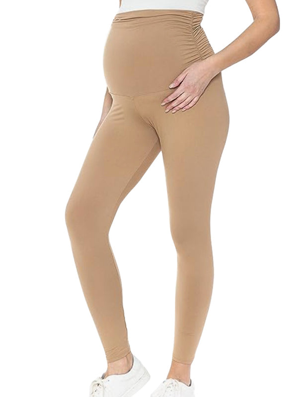 Momyknows Skin Colour Daily Maternity Leggings