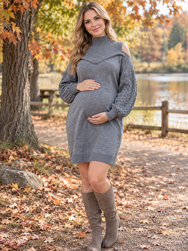 grey maternity dress for photoshoot Elegant Crochet Mini pink and gold Minnie tutu