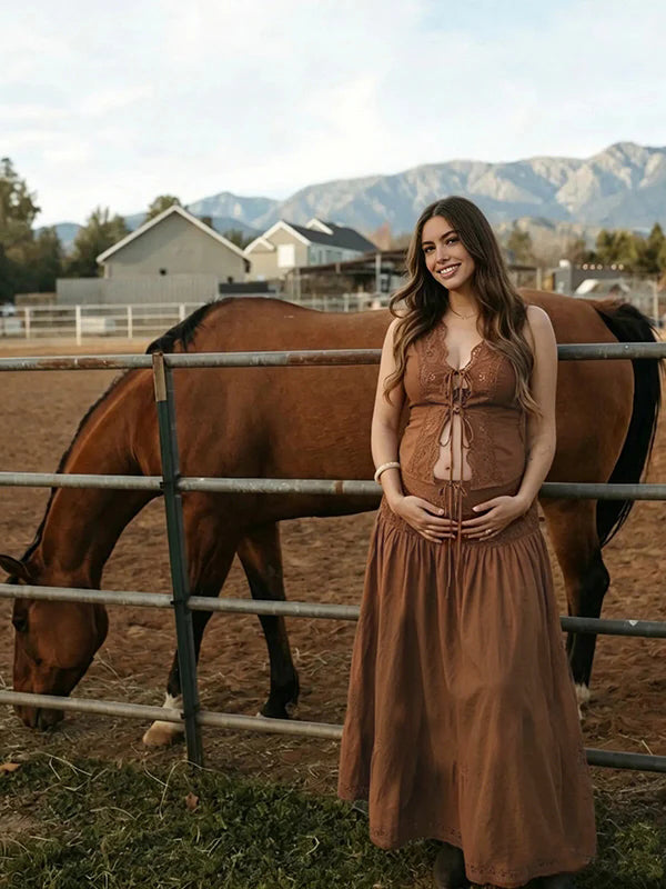 lace boho maternity photoshoot dress Boho Lace Maternity Photography Dress Pregnancy PhotoShoot Long Sleeve