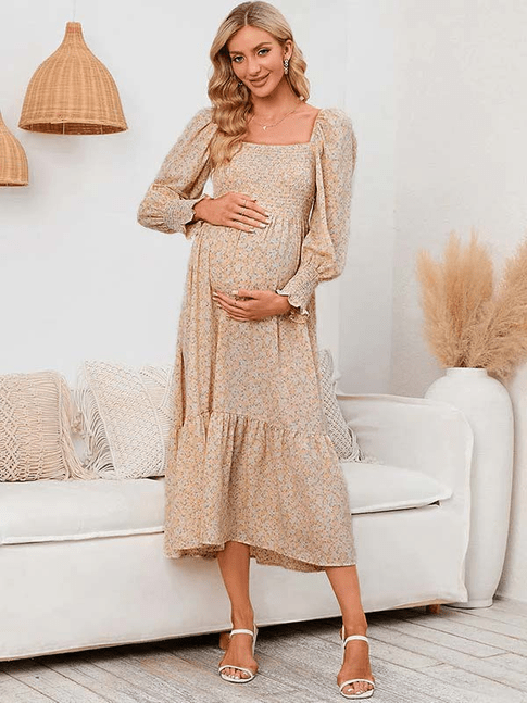 chiffon maternity dress Gisele Mermaid The off Chiffon Maternity Dresses | Nordstrom