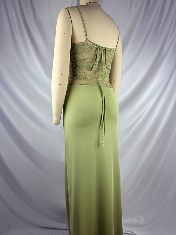 Green Lace Ruched Cami Elegant Maternity Photoshoot Maxi Dress Momyknows Green Lace Ruched Cami Elegant Maternity Photoshoot Maxi Dress Momyknows