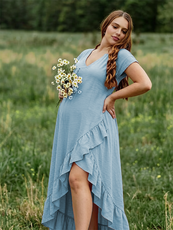 maxi boho maternity dress sistersonadime on LTK