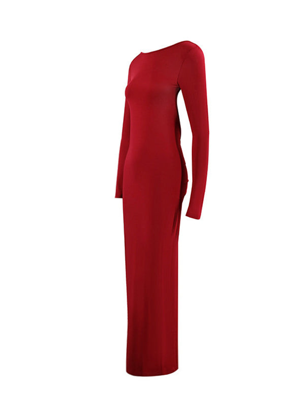 Momyknows Red Reversible Ruched Deep V-neck Backless Bodycon Elegant Evening Gown Maternity Photoshoot Maxi Dress Momyknows Red Reversible Ruched Deep V-neck Backless Bodycon Elegant Evening Gown Maternity Photoshoot Maxi Dress