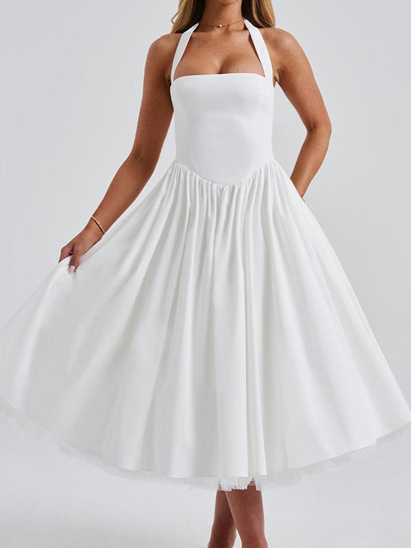 halter neck tutu dress Shop Tutu Dresses - Pearl Tiered Tulle Tutu Dress