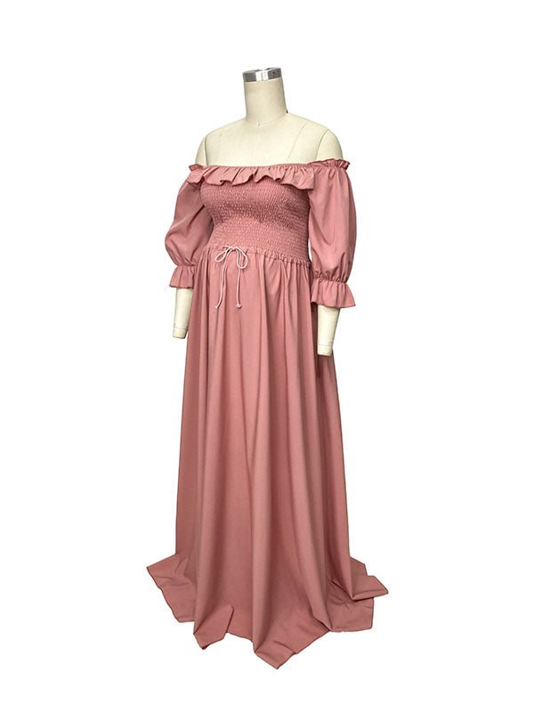 Momyknows Boho Flowy Maternity Dress