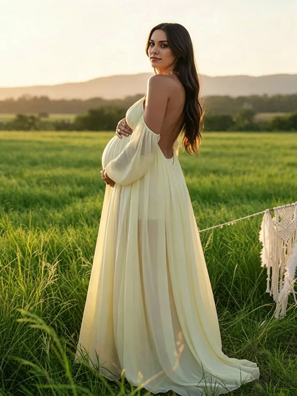 off the shoulder boho maternity dress Off Shoulder Boho Dress