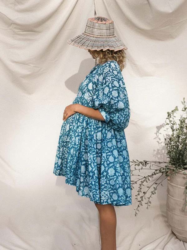 boho floral maternity dress Floral Summer Dress, Long Boho Maxi Wrap Dress, Floral Nursing Dress, Summer Maternity Dress, Ibiza Hippie Style